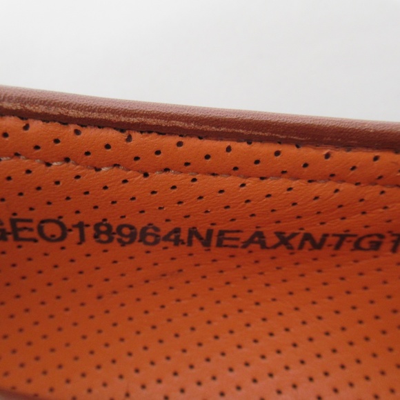 Santoni Men's Dark Brown Leather Easy Loafer Size 13 US / 12 UK / 48 EU - Picture 11 of 12